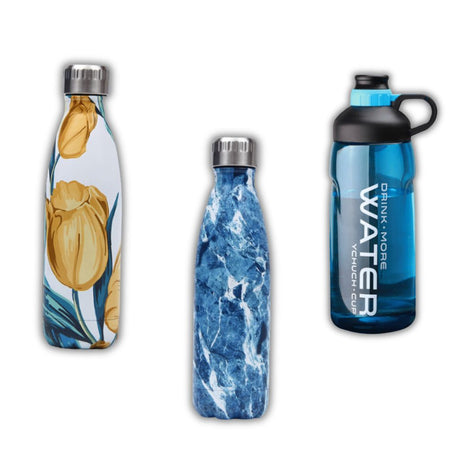 Gourde et bouteille d'eau pour quotidien et sport