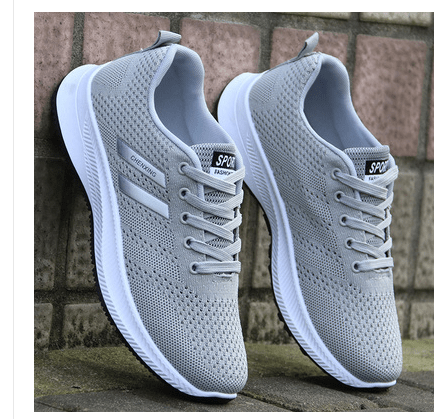Chaussures respirantes pour Femme, Baskets de Sport femme - chaussures femme - Gris - 39 - Accessoires femme - Chaussures