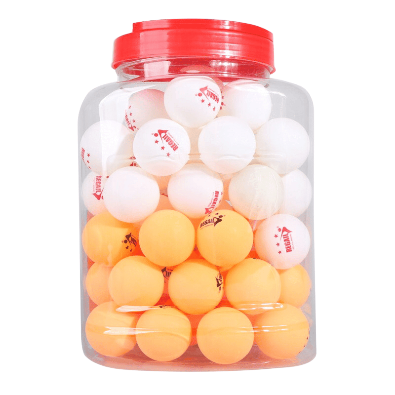 Balles de Ping Pong - 60 Pièces - balles de ping pong - Jaune et blanc - Accessoires de Ping pong - balles de ping pong