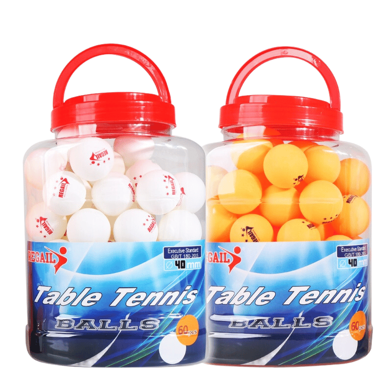 Balles de Ping Pong - 60 Pièces - balles de ping pong - Jaune - Accessoires de Ping pong - balles de ping pong