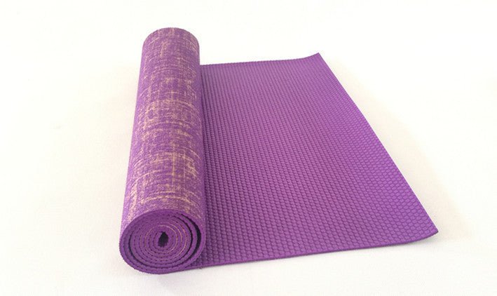 Tapis de Sport pour Yoga, fitness, Sensation luxe - Violet - 183x61x0.5 - Accessoires de sport - Accessoires femme