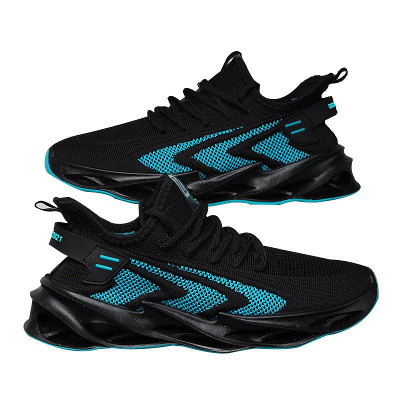 Chaussures de Running Casual pour Homme - Légères et Respirantes - chaussures homme - Black - 39 - chaussures homme - chaussures légères