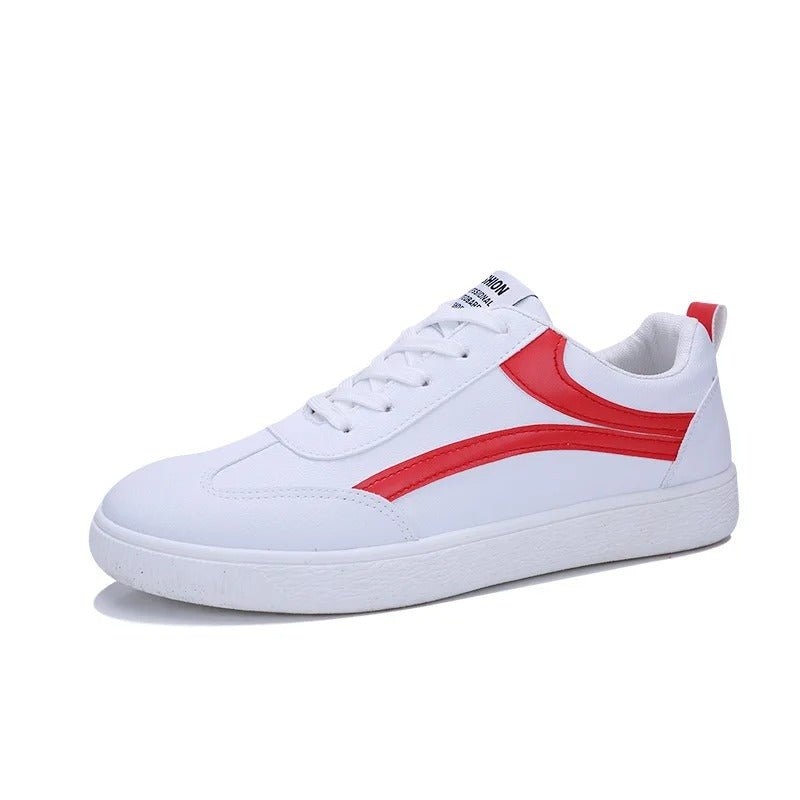 Chaussures blanches simple pour femme, Sport et quotidien - chaussures femme - Rouge - 39 - Chaussures - chaussures basket