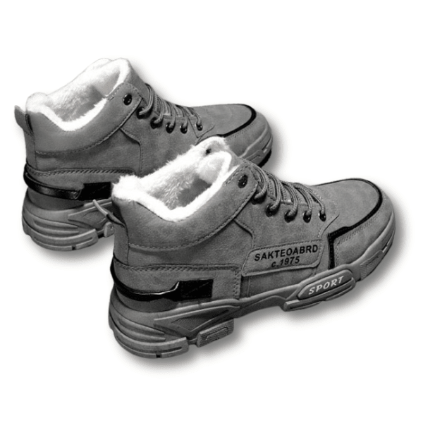 Bottes d'hiver, Chaussures chaud en coton pour homme - chaussures homme - Gris - 39 - Boots homme - Bottines homme