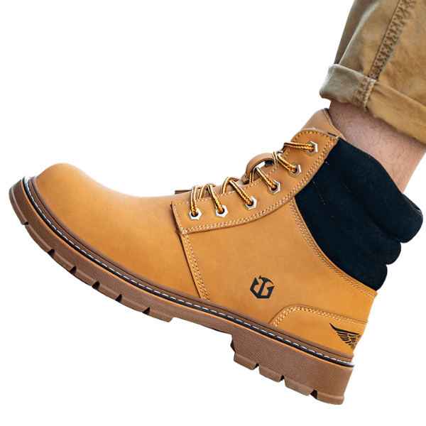 Semi boots, anti-soldering casual shoes