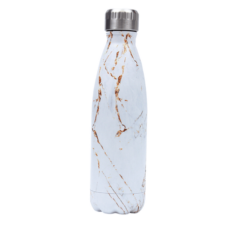 Gourde eau 500ml pour Sport et quotidien couleur Blanc