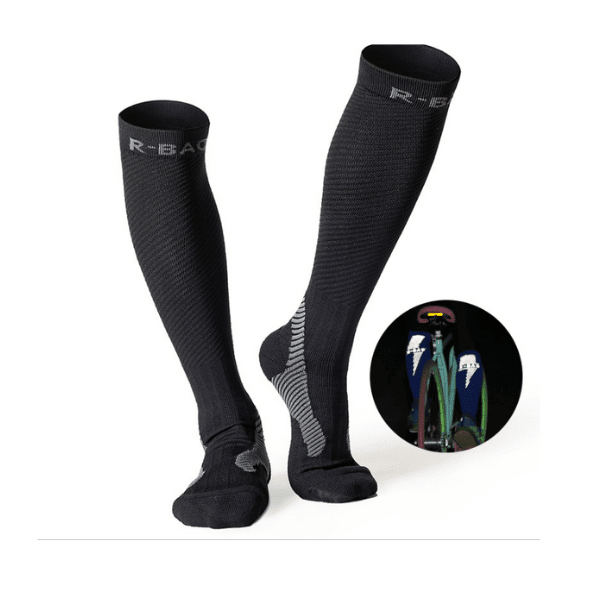 Chaussettes longue a tube nuit pour femme et homme - chaussettes - Noir - EU 38 - 45 - Accessoires de sport - Chaussettes de sport