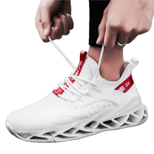 Chaussures de sport pour homme, respirantes et confortables - Chaussures Homme - Rouge - 39 - Chaussures - chaussures basket