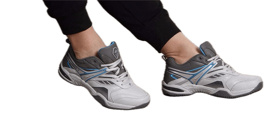 Chaussure de Basket pour le Ping Pong Homme - Performance et Style sur le Court Dur ! - Chaussures Homme - Gris - 8 - Chaussures - Chaussures Badminton