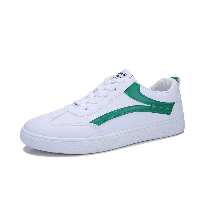 Chaussures blanches simple pour femme, Sport et quotidien - chaussures femme - Vert - 39 - Chaussures - chaussures basket