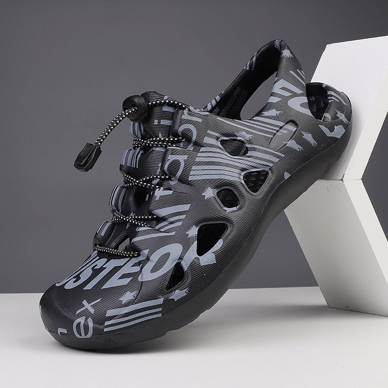 Sandales de plage à lacets à la mode Homme - sandals homme - Bleu - 39 - Chaussures - Chaussures de plage femme