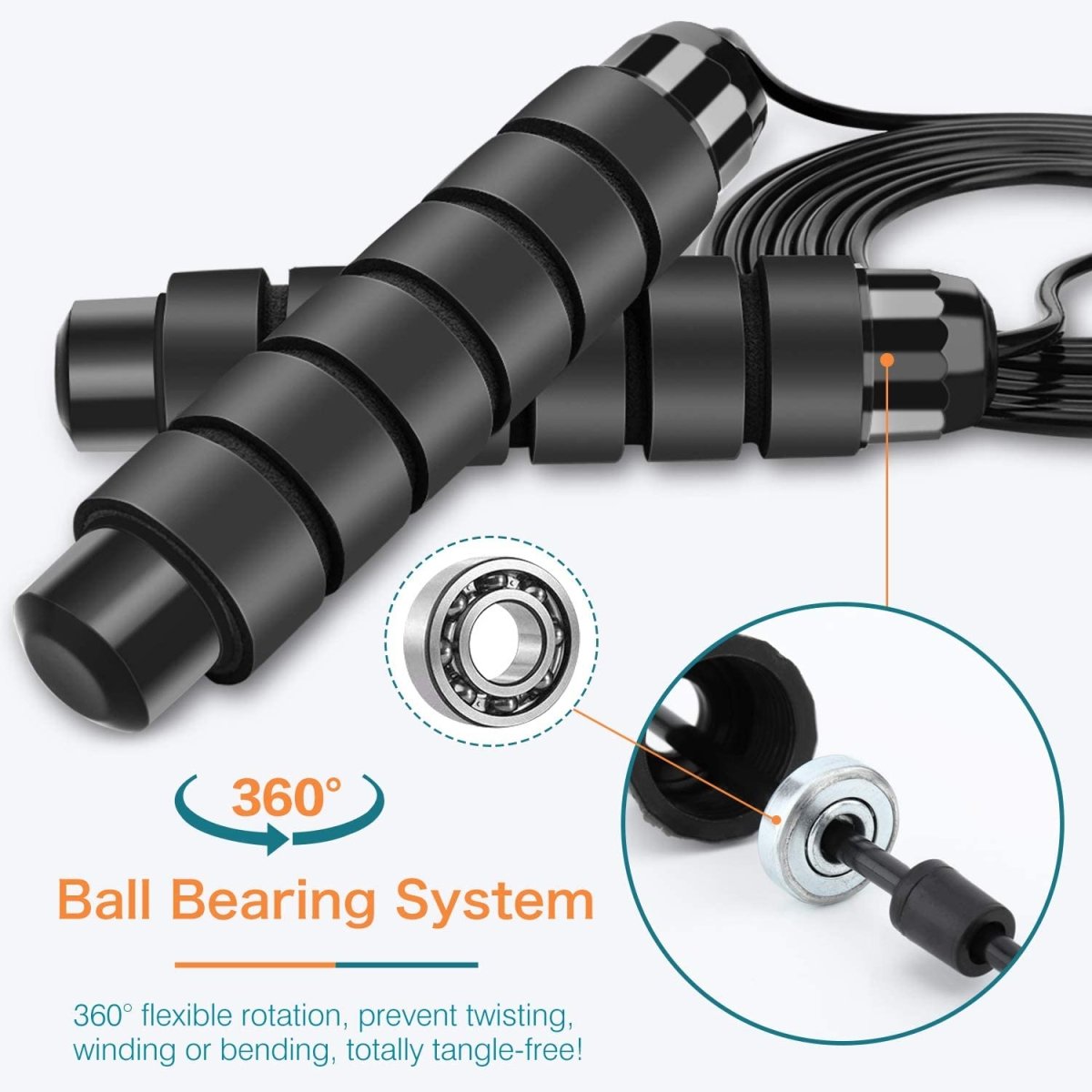 Corde à sauter en fil métallique résistant - Corde à sauter - Rouge - Accessoires Homme - Accessoires joueur de Tennis