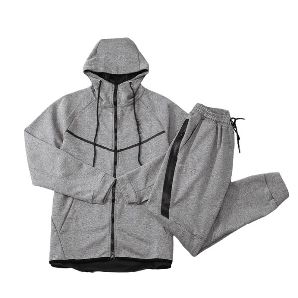 Ensemble Survêtements homme Sweat à Capuche avec pantalon - Survêtement homme - Gris - L - Homme - Mode homme