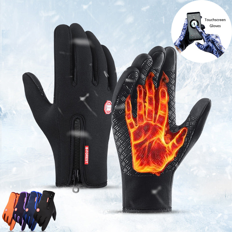Gants d'hiver imperméables, avec doublure polaire