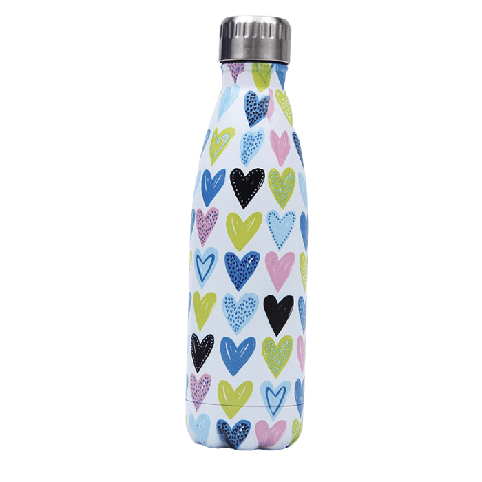Gourde Polyvalente de 500ml nécessaire pour sport et quotidien - Gourde d'eau - Noir Bleu Vert - Accessoires de sport - Accessoires joueur de Tennis