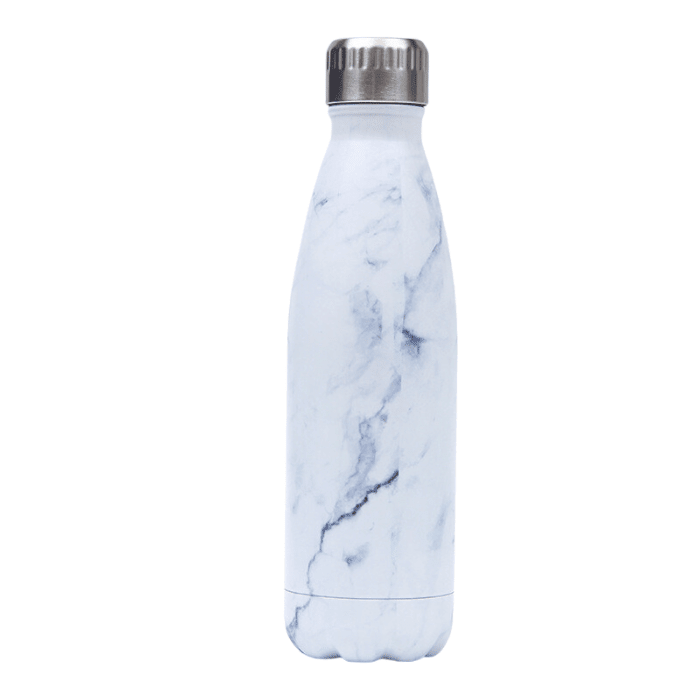 Gourde Polyvalente de 500ml nécessaire pour sport et quotidien - Gourde d'eau - Blanc clair - Accessoires de sport - Accessoires joueur de Tennis