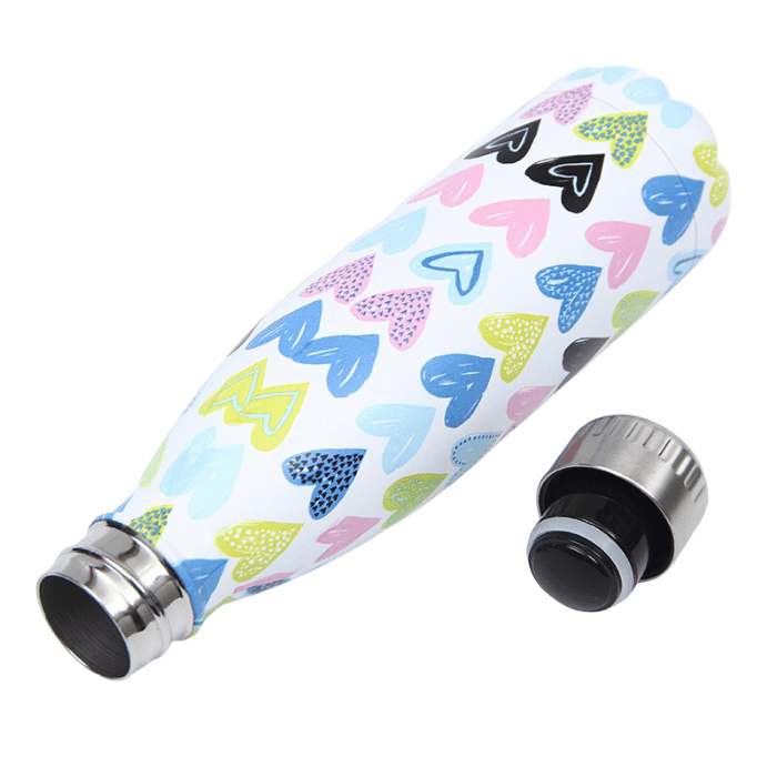 Gourde Polyvalente de 500ml nécessaire pour sport et quotidien - Gourde d'eau - Noir Bleu Vert - Accessoires de sport - Accessoires joueur de Tennis