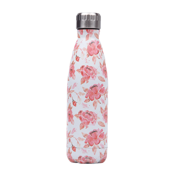 Gourde Polyvalente de 500ml nécessaire pour sport et quotidien - Gourde d'eau - Rose - Accessoires de sport - Accessoires joueur de Tennis