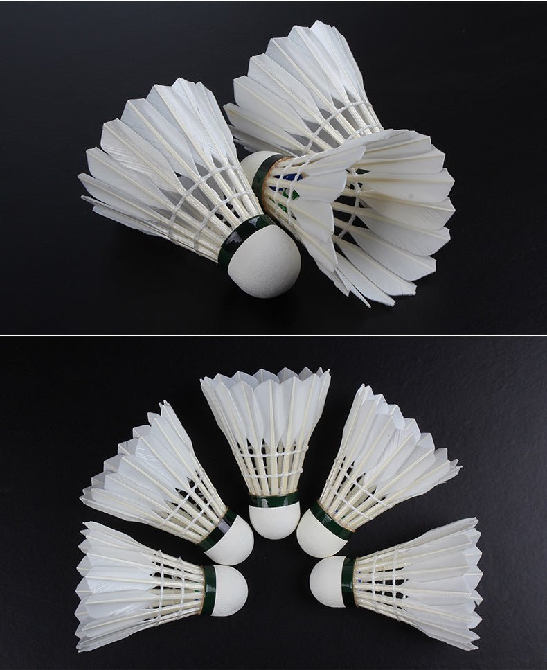 Volant Badminton Plume Ultra Résistante 12 pièces haute gamme - volant badminton - AS 03 - badminton - volant badminton