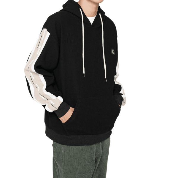 Hoodies sweatshirt pour Homme - pull homme - Noir - M - Doudounes homme - Hauts homme
