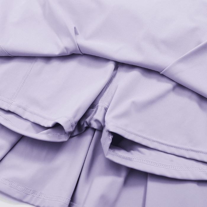 Jupe de Sport pour Tennis, Fitness, Badminton - Jupe femme - Violet - L - badminton - Badminton outdoor