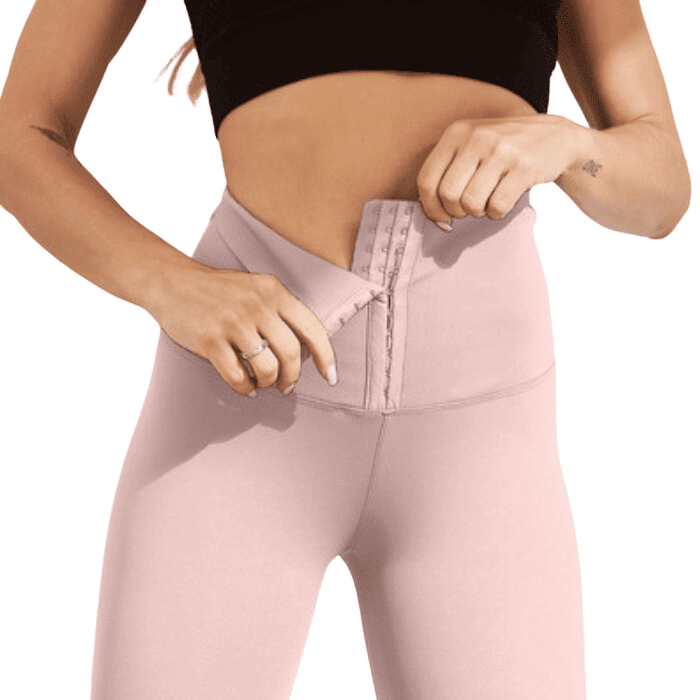 Legging sport taille haute sans couture - Legging Femme - Rose - 3XL - Bas femme - femme
