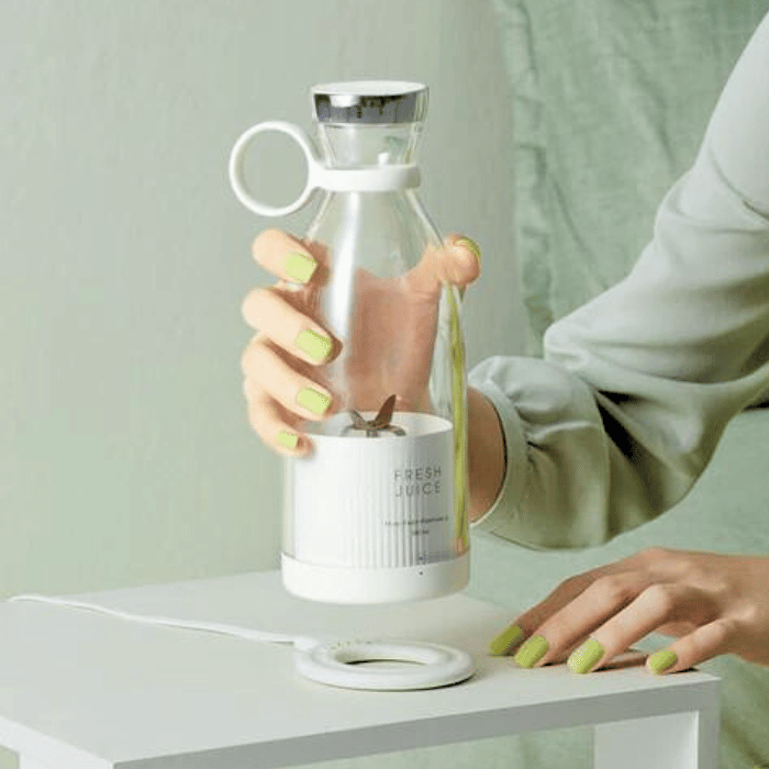 Mixeur - Blender Portable Électrique Multifonctions - Juicer fruit - Blanc - Accessoires de sport - Accessoires de tennis