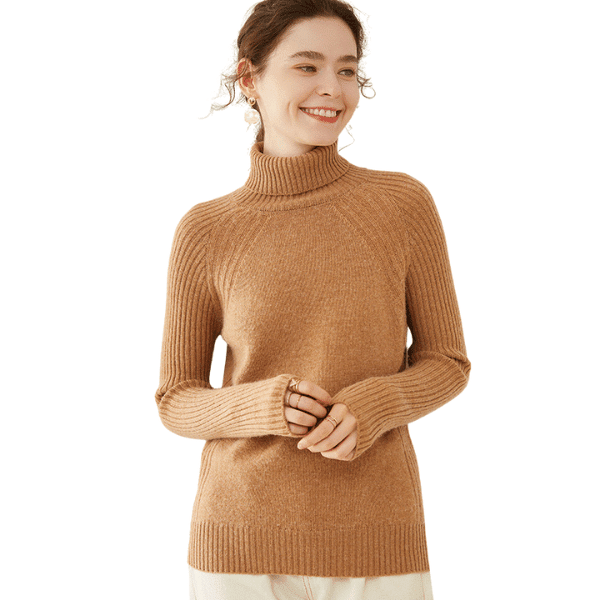 Pull ample cardigan - pull - Chameau doré - L - femme - Hauts femme