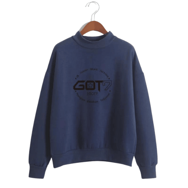 Pull à manches longues Sweat-shirt pour Femme - pull femme - Marine - 3XL - femme - Hauts femme