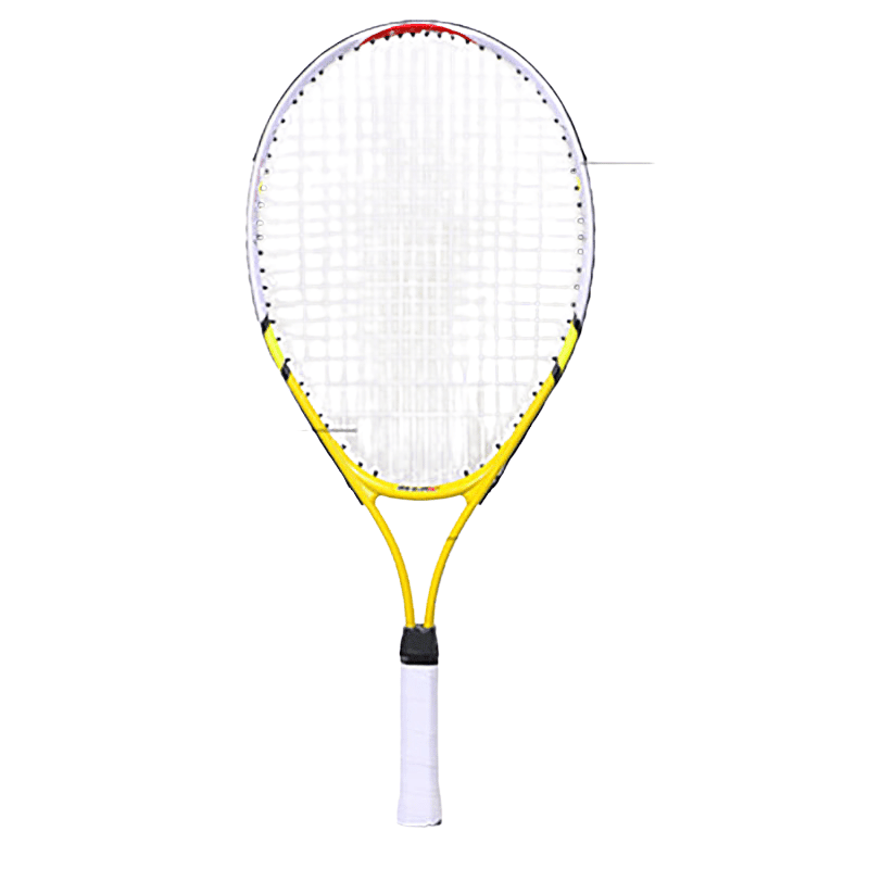 Raquette de tennis pour junior et enfants en aluminium - raquette tennis - Jaune - raquette tennis - Raquettes de tennis