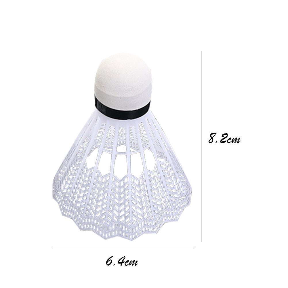 Volant de Badminton légères en Plastique Outdoor, volants colorés 12 pièces - Multicouleur - 12 PCS - badminton - Set raquette de badminton enfant