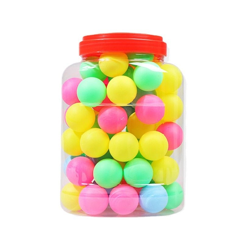 Balles de Ping Pong - 60 Pièces - balles de ping pong - Rose - Accessoires de Ping pong - balles de ping pong