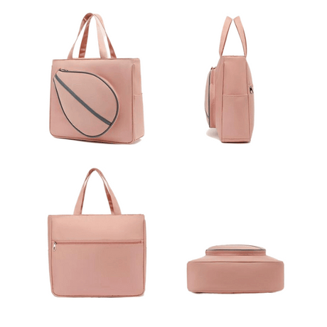 Sac à main portable pour raquette de Tennis et badmintoncouleur Rose