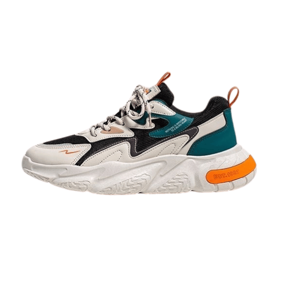 Sneakers de sport de bonne qualité en cuir synthétique et respirantes - Chaussure Homme - Bleu - 39 - Chaussures - Chaussures Badminton
