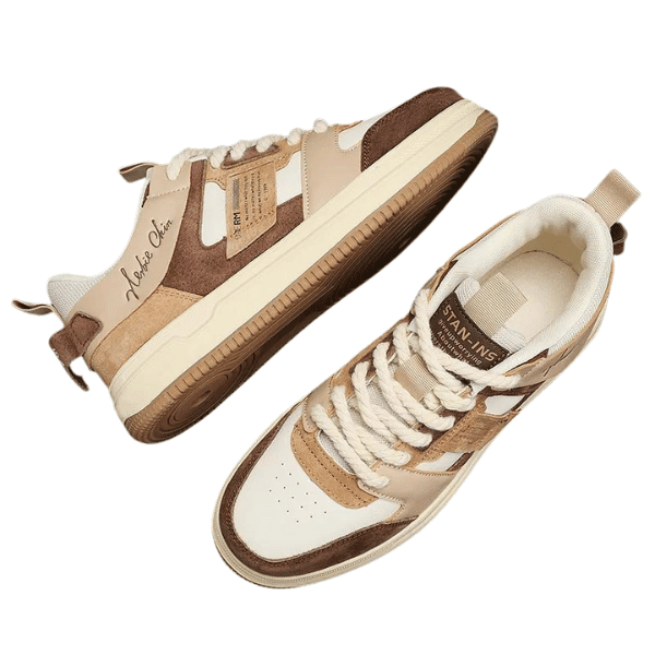 Baskets de sport confortable pour homme - Chaussure Homme - Marron - 39 - Chaussures - chaussures basket