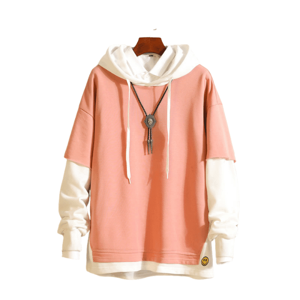 Sweatshirt hoodie de sport à capuche décontracté pour homme et femme - hoodie - Rose - 3XL - femme - Hauts femme