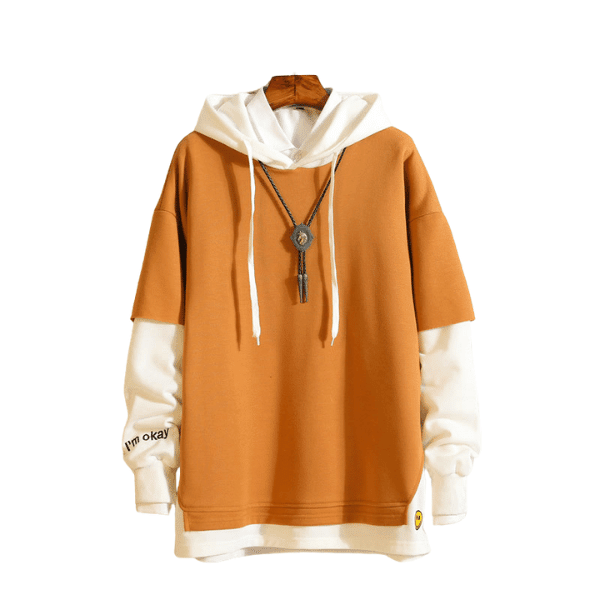 Sweatshirt hoodie de sport à capuche décontracté pour homme et femme - hoodie - khaki - 3XL - femme - Hauts femme