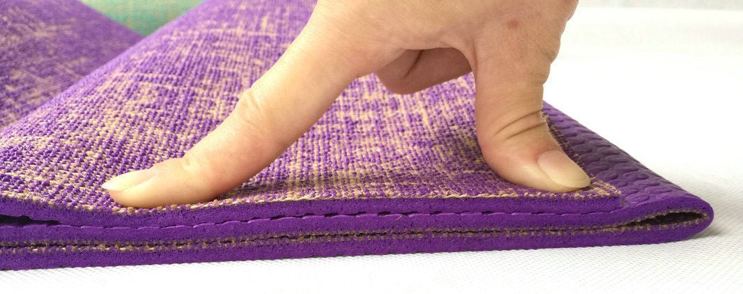 Tapis de Sport pour Yoga, fitness, Sensation luxe - Violet - 183x61x0.5 - Accessoires de sport - Accessoires femme