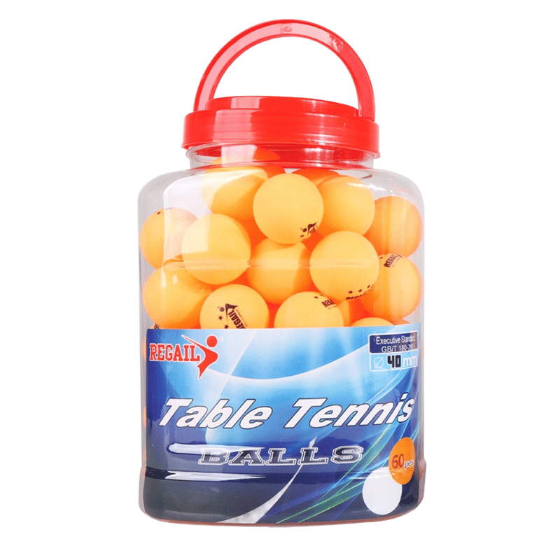 Balles de Ping Pong - 60 Pièces - balles de ping pong - Jaune - Accessoires de Ping pong - balles de ping pong
