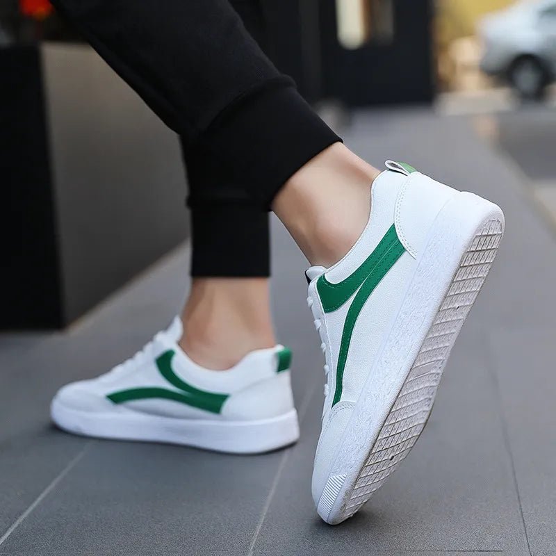 Chaussures blanches simple pour femme, Sport et quotidien - chaussures femme - Vert - 39 - Chaussures - chaussures basket