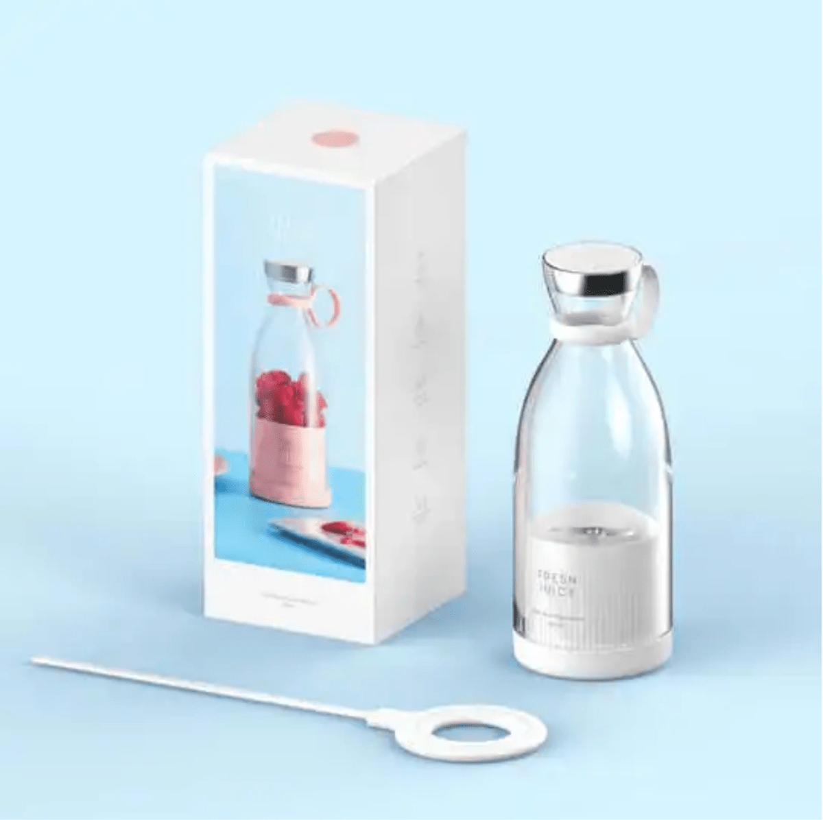 Mixeur - Blender Portable Électrique Multifonctions - Juicer fruit - Rose - Accessoires de sport - Accessoires de tennis