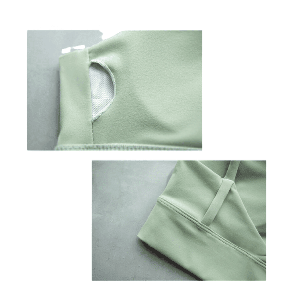 brassiere Soutien - gorge de sport respirant pour femmes - brassière femme - Vert - L - Bas de maillot de bain femme - Brassière femme