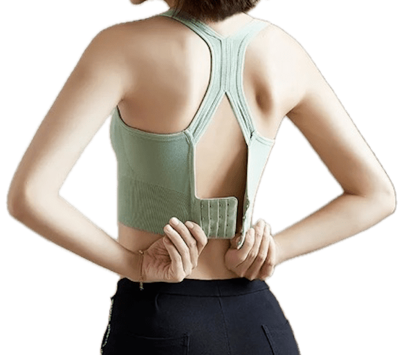 Women's sports bra, hollow out and breathable top