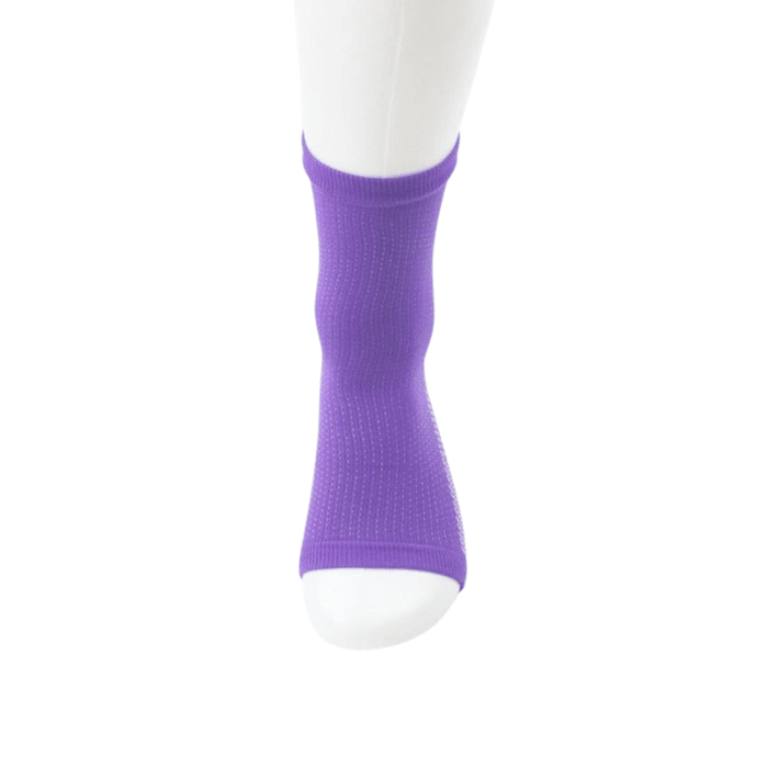 Chevillères pour douleur de cheville - chaussettes de compression - L - XL - Noir 1 paire - gym - Protection articulaire