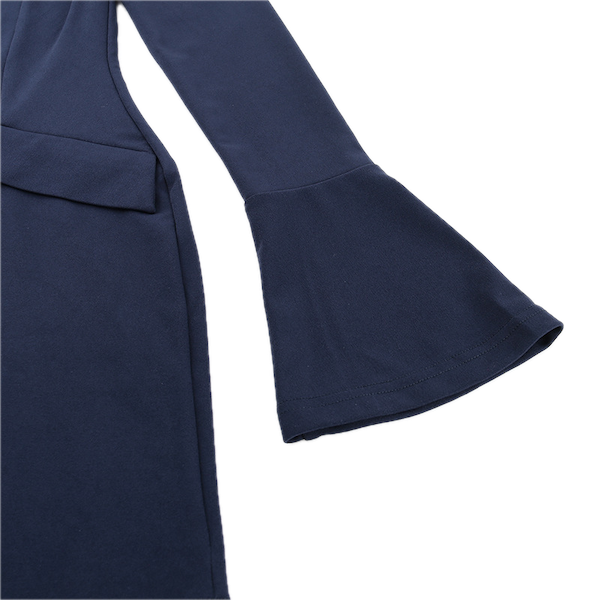 Robe dupe, élégante et slim à manches longues
