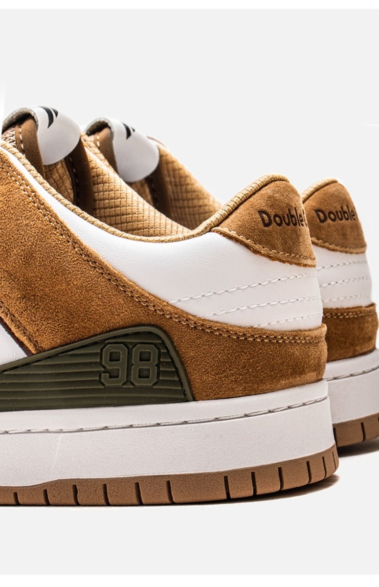 Baskets talon plat de haute gamme pour hommes - chaussures homme - Marron - 38 - Chaussures - chaussures de sport homme