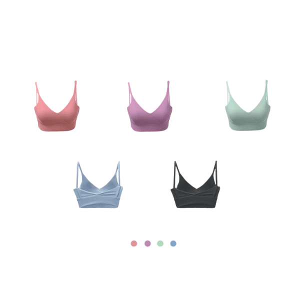 brassiere Soutien - gorge de sport respirant pour femmes - brassière femme - Violet - L - Bas de maillot de bain femme - Brassière femme