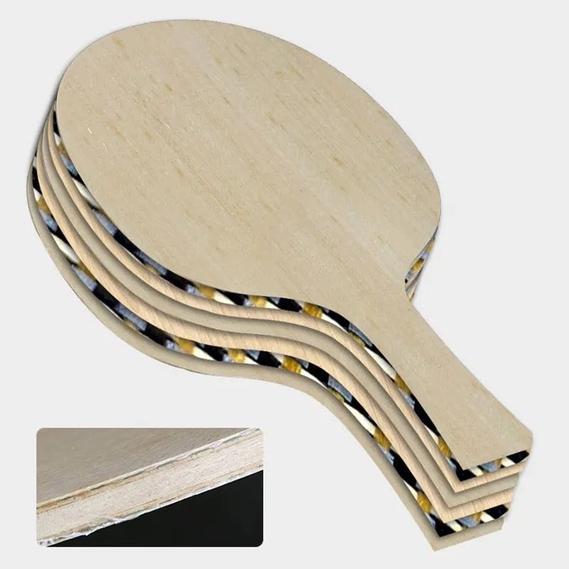Raquette de ping pong haut de gamme - Ping Pong - Bois raquette de ping pong - chausseurs ping pong junior