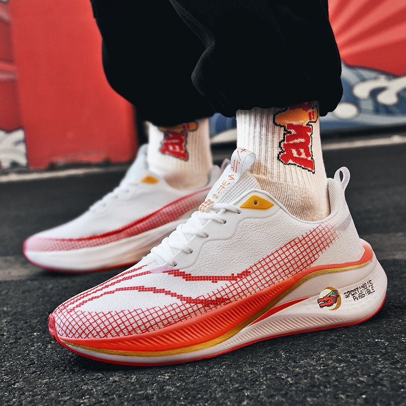 Chaussures running pour hommes - Chaussures Homme - Rouge - 36 - chaussure - Chaussures