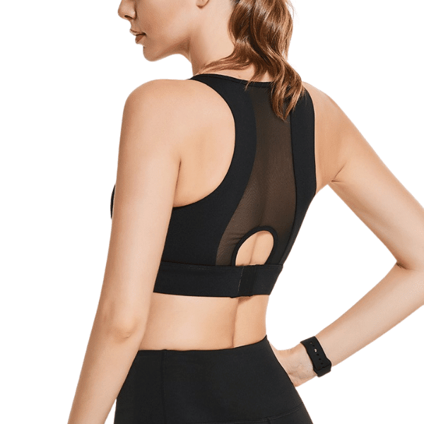 Brassière haut de sport femme - brassière femme - Noir - L - Brassière femme - femme